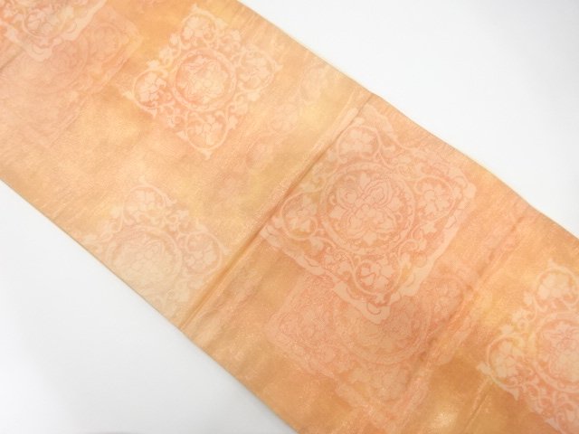 JAPANESE FUKURO OBI / WOVEN FLOWER